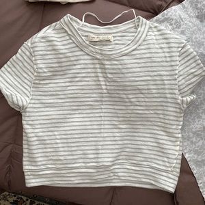 Free people striped crop top